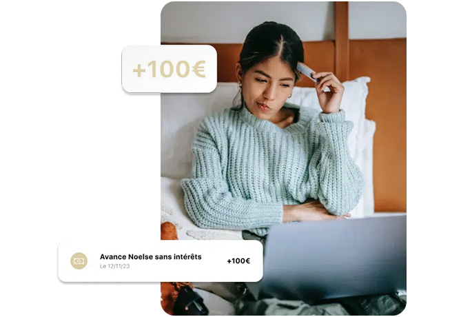 Noelse avance 100€