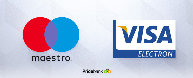 Maestro de Mastercard et Electron de Visa