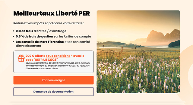 Contrat Liberté PER de Meilleurtaux