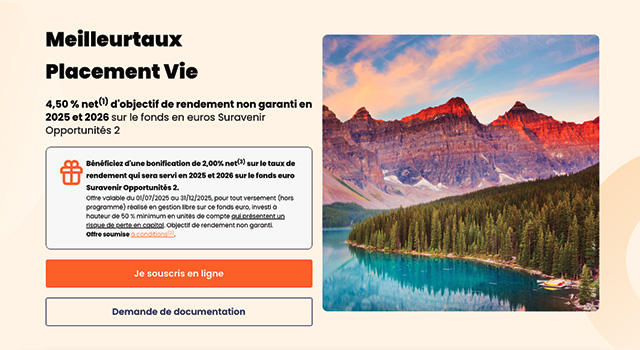 Contrat Placement Vie de Meilleurtaux